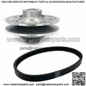 28 Degree Rear Driven Clutch + Belt Kit for EZGO 4 Cycle Gas Golf Cart 1991-2009