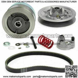 Drive Clutch + Driven Clutch + Belt for Yamaha G2 G8 G9 G22 Golf Cart Gas 85-07