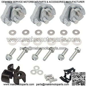 Drive Clutch Button & Weight Repair Kit for 1992-2015 Club Car DS & Precedent Gas Golf Cart Models with Kawasaki Engine OEM# 1014453 1016801