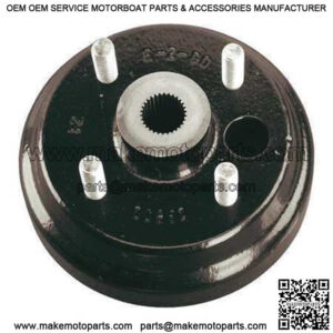 Brake Drum For Gas 4-Cycle EZGO TXT Golf Cart 1991 & Up