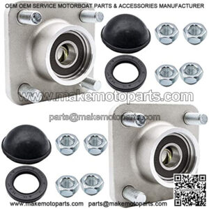 Front Wheel Hub for Yamaha G2/G8/G9/G14/G16/G19/G22/G29 Drive Golf Cart, Replaces JG5-WF511-10-00 JG5-WF511-00