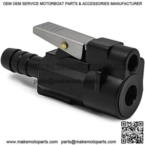 FO2900 3/8 inches Barb Female Fuel Line Quick Connector for Original Mercury fuel tank After 1998, Compatible with Ethanol Blended Fuels