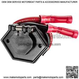 8M4000954 Trolling Motor Power Receptacle, 2-Prong 12V, 24V or 36V Trolling Motors, for Bow-Panel Installation