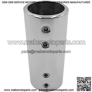 Straight Pipe Fitting Connector,WETOUN 1-1/4 Inch Malleable 316 Stainless Steel Cast Hand Rail Fitting Tube Connector,Heavy Duty Pipe Nipples Connector Spare Part for Boat Yacht/DIY project