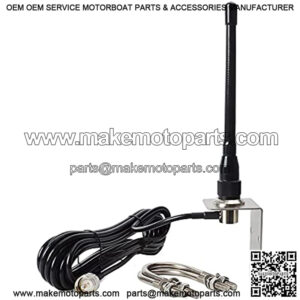 Antenna Low-Profile 156-163Mhz Antennas W/16.4ft(5m) RG58 Low Loss Premium Coaxial Cable with PL259