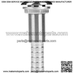 thru hull fittings for boats - Straight Thru-Hull Valve Fitting 3/4" Stainless Steel Barbed Hose Fittings for Boats Yachts Car Trailer Barbed Drain Thru-Hull Fitting Hose Barb Thru Drain