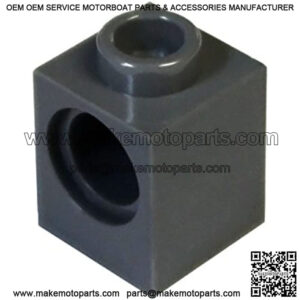 Parts and Pieces: Technic Dark Gray (Dark Stone Grey) 1x1 Brick with Hole x50