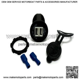 Dual USB Golf Cart Power Port