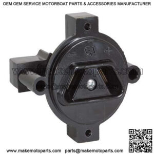 DC Charger Receptacle for Certain Club Car, EZGO & Yamaha Golf Cart Models