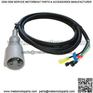 10' Charging Cord for Club Car 48-Volt PowerDrive Golf Cart