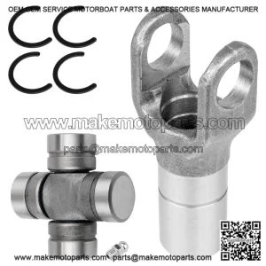 Rear Propeller Shaft Yoke with U-Joint for Kawasaki Mule SX KAF400 2017-2025