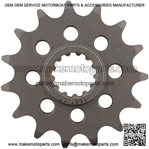 CST-1581-15-2 Front Sprocket Compatible With/Replacement For Yamaha 6 FZ 2004-2008, FZ 6 S 2009, 1000 FZR 1987-1995, FZX 750 Fazer 1986 1987, GTS 1000 ABS 1993-1996, YZF 750 R 1994-98