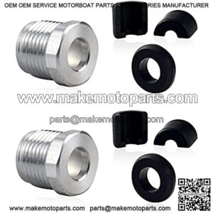 2 Set 277001729 277001527 Steering Reverse Aluminum Cable Lock Nut Kit, Compatible with Sea Doo 293830063 277000055 211100009