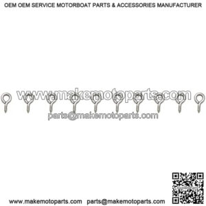 Deck Eyes - 10 Pack for The V1-V5 Joysway Dragon Force DF65 RC Sailboat