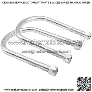 Heavy-Duty Leaf Spring U-Bolt Fits Club Car DS and Precedent&2018-up Tempo Golf Cart,1014902 2 PCS