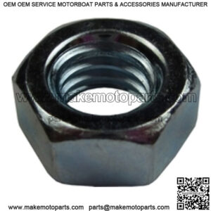 One (1) Zinc Plated Battery Hex Nut for EZGO, Club Car, Yamaha Golf Carts