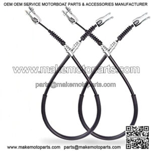 Brake Cable for Club Car DS 1981-1999 Gas & Electric Golf Cart, Driver and Passenger Side, Replace OEM 1011403 1011125 1016761-01