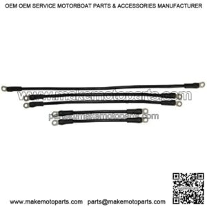 Golf Carts Universe EZ-GO Marathon Battery Cable Kit 4 Gauge