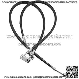 EZGO TXT Brake Cable Set Passenger and Driver Side Stainless Steel Core for Marathon Medalist Golf Cart 94+OEM#70969-G03