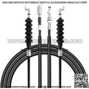 Club Car Precedent Governor & Accelerator Cable Set fit for Golf Cart Club Car Precedent (2004-2008) Replaced Part 102336001 102513192