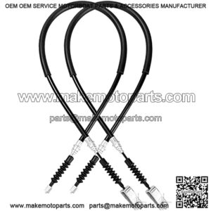 Golf Cart Club Car DS Brake Cables fit DS G&E 2000 Up, 42 inch Drive and Passenger Side OEM 102022101, 1020221-01, 1019907