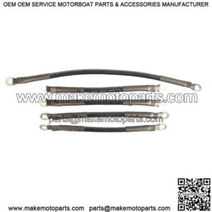 6-Gauge Battery Cable Set for EZGO TXT Electric Golf Cart - Fits 1994-Up