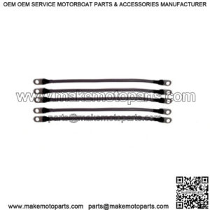 Club Car Precedent 8 Volt 6 Gauge Golf Cart Battery Cable Set Fits 2004 and Up