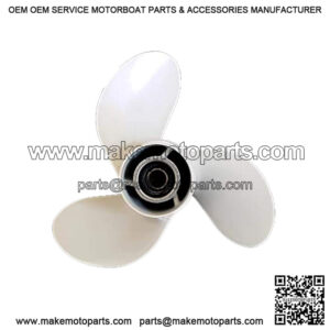 Boat Motor New Aluminium Propeller Assy 683-45943-00-EL for Yamaha Parsun Makara Outboard 3X9 1/4X10 1/2 Right, fit 9.9, 15, 20 HP 2/4-stroke Engine