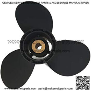 Boat Motor Propeller Assy Housing Cap Shaft Bush for Suzuki Marine Outboard DT DF 2/4-stroke Engine (15HP PROPELLER 11K)