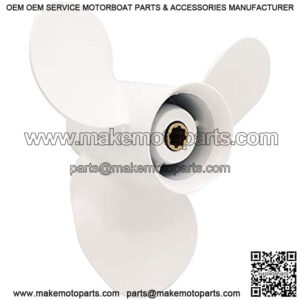 Aluminum Outboard Propeller Boat Prop (9 1/4X9 3/4, 9 1/4X10 1/2) for Yamaha 9.9/15/F15C/F20HP 15hp(2 Stroke)