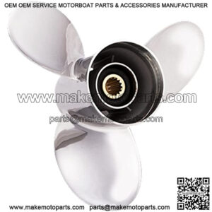 Solas Titan Propeller: Yamaha - Stainless Steel (3441-138-15)