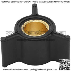 183015 Water Pump Impeller 3 Blades Sturdy CopperRubber for 2 Stroke 2HP 3HP 4HP Outboard Motors Boat/Yacht Parts