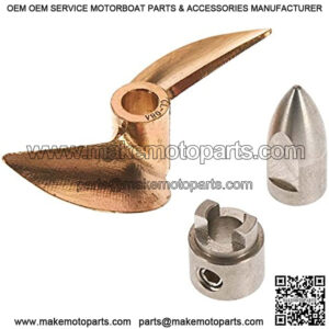 Hot Racing SPN1000E 42x60mm Brass Prop Set SS Bullet Nut Drive Dog Tra M41/Spart