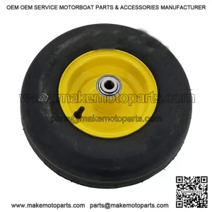 TCA26303 Front Tire & Wheel Assembly 13x5-6 Smooth Tread for Great Dane