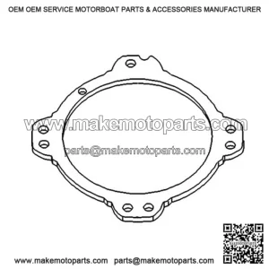 R135537 Brake Disc Replacement for 7600 7700 7800 Tractors