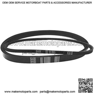 Drive and Starter Generator Belt Set for 93, 95, 96 Club Car DS Golf Cart 1016203, 1015241