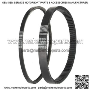 Golf Cart Drive Belt & Starter Generator Belt Fit Yamaha G2-G29 Gas J55-G6241-00