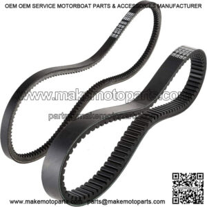 Golf Cart Clutch Drive Belt+Starter Generator Belt for Yamaha G2-G29 Drive Gas