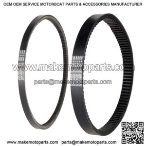 Golf Cart Clutch Drive Belt+Starter Generator Belt for EZGO TXT 4 Cycle 1994+