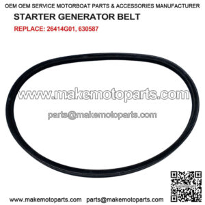 For EZGO Golf Cart Starter Generator Belt 4 Cycle 26414G01 630587 By AALLC