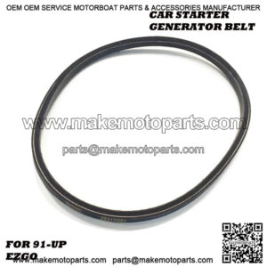 For 91-UP EZGO Golf Cart Starter Generator Belt 4 Cycle 26414G01 630587 By AALLC