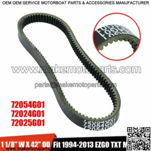 CLUTCH DRIVE BELT FOR EZGO TXT MEDALIST GAS GOLF CART 72054G01 72024G01 72025G01