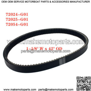 Clutch Drive Belt for EZGO TXT 4 Cycle Golf Cart 1994-2009 72024-G01  72025-G01