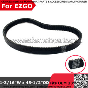 Clutch Drive Belt Golf Cart for E-Z-GO EZGO 2 Cycle Gas Golf Cart 1988  23557-G1