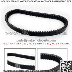 Drive Belt for Yamaha Golf Cart G2A G8A G9A G16 G20 G21 G22 G29 fit J55-G6241-00
