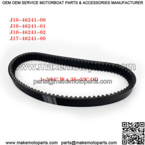 Clutch Drive Belt for Yamaha G1A Gas G1E Electric Golf Cart 76-89 J17-46241-00