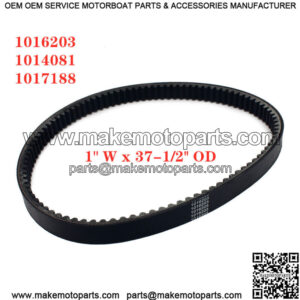 Clutch Drive Belt 1"W x 37-1/2"OD for Club Car Golf Car Precedent 04-22 DS Gas