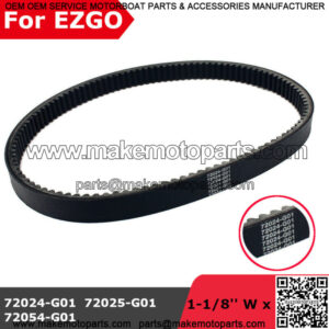 Clutch Drive Belt for EZGO Golf Cart 4 Cycle 1994-2009 Fits 72024-G01 72025-G01