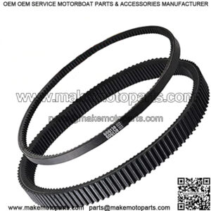 Clutch Drive & Starter Generator Belt Kit for 2008-up EZGO RXV/TXT Golf Cart Models with Kawasaki Engine, Replaces OEM # 606136, 606138, 618630, 16548G1