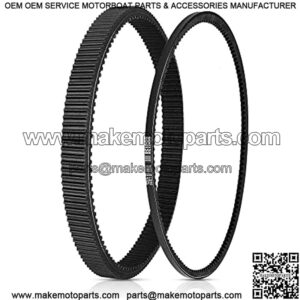 Golf Cart Clutch Drive Belt & Starter Generator Belt Kit for 2011-UP EZGO TXT RXV Workhorse ST and Other Models with Kawasaki Engine OEM# 618630, 606138, 16548G1